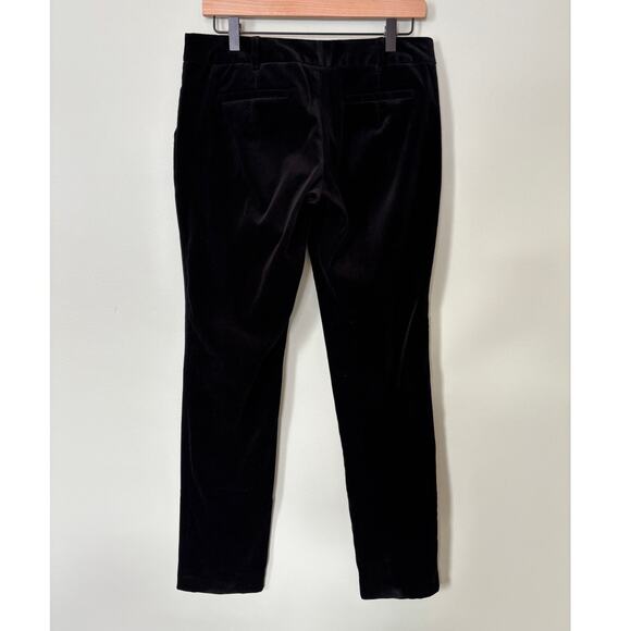 Milly Black Velvet Pants Size 4 - Picture 2 of 9